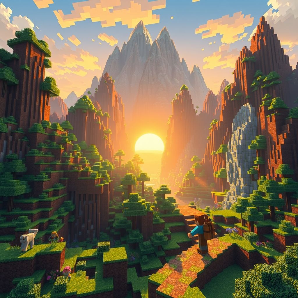 สร้างสรรค์เรื่องราวผจญภัยใน Minecraft